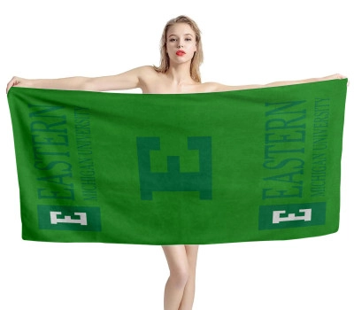 Eastern Michigan Eagles Beach Towel