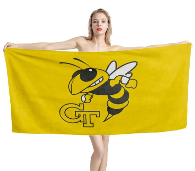 Georgia Tech Yellow Jackets Beach Towel
