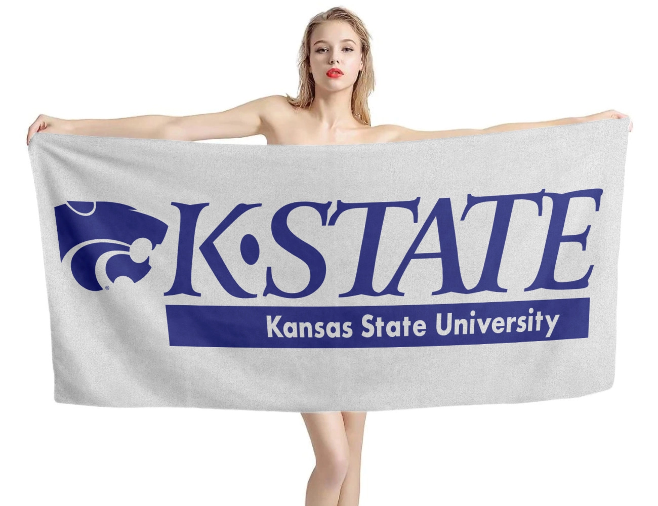 Kansas State Wildcats Beach Towel
