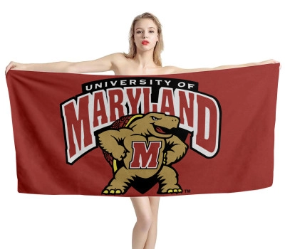 Maryland Terrapins NCAA Beach Towel
