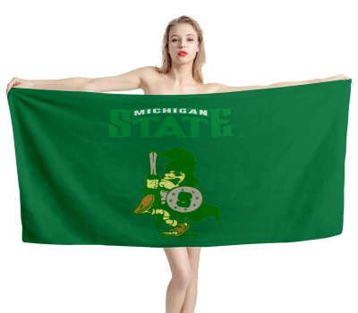 Michigan State Spartans NCAA Beach Towel