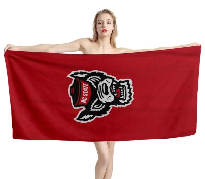 NC State Wolfpack Beach Towel