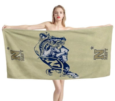 Navy Midshipmen Beach Towel
