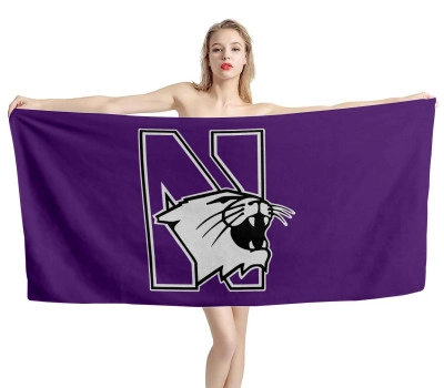 Northwestern Wildcats NCAA Beach Towel