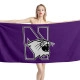 Northwestern Wildcats NCAA Beach Towel - Image 1