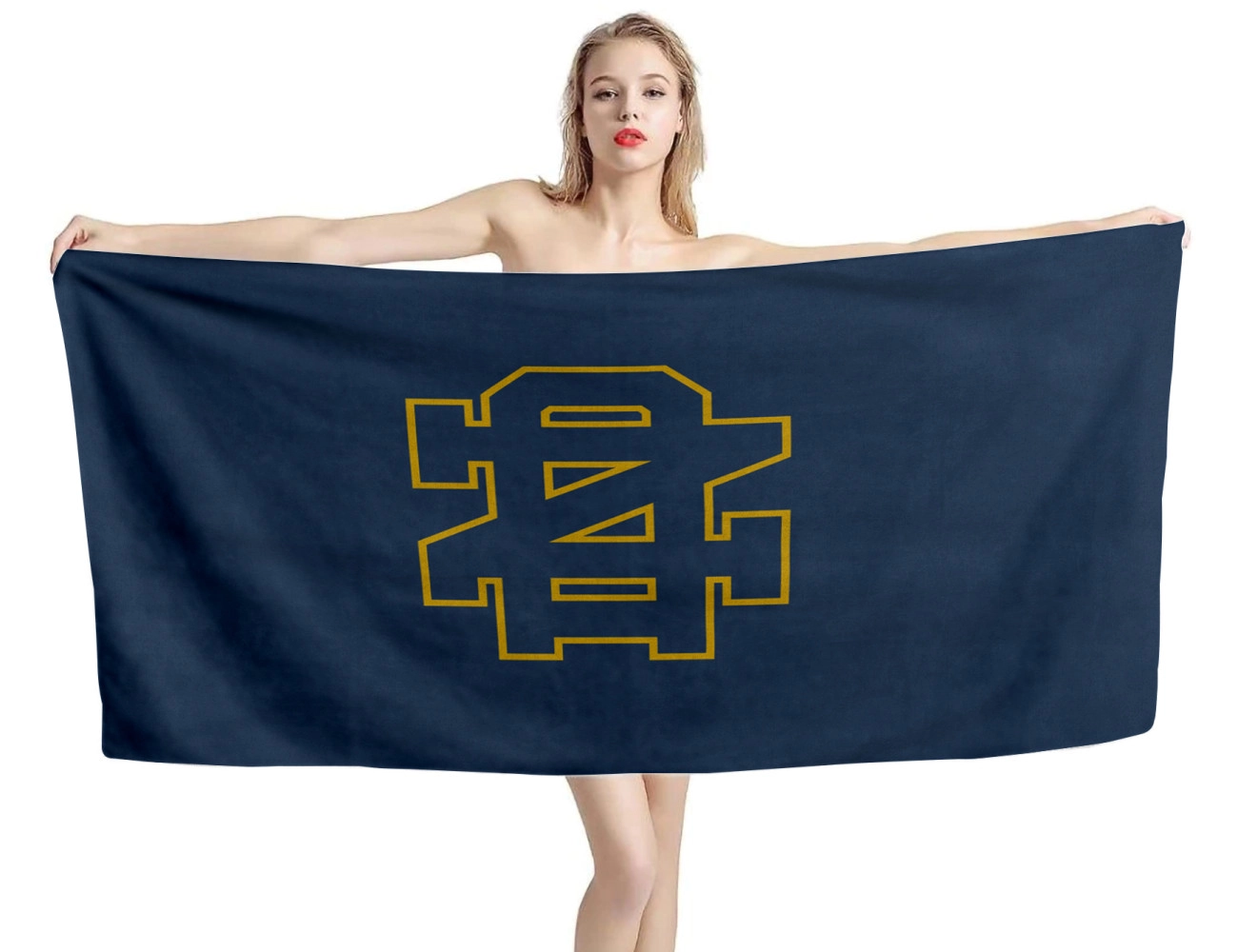 Notre Dame Fighting Irish Beach Towel, FBS-IND-NCAA--3
