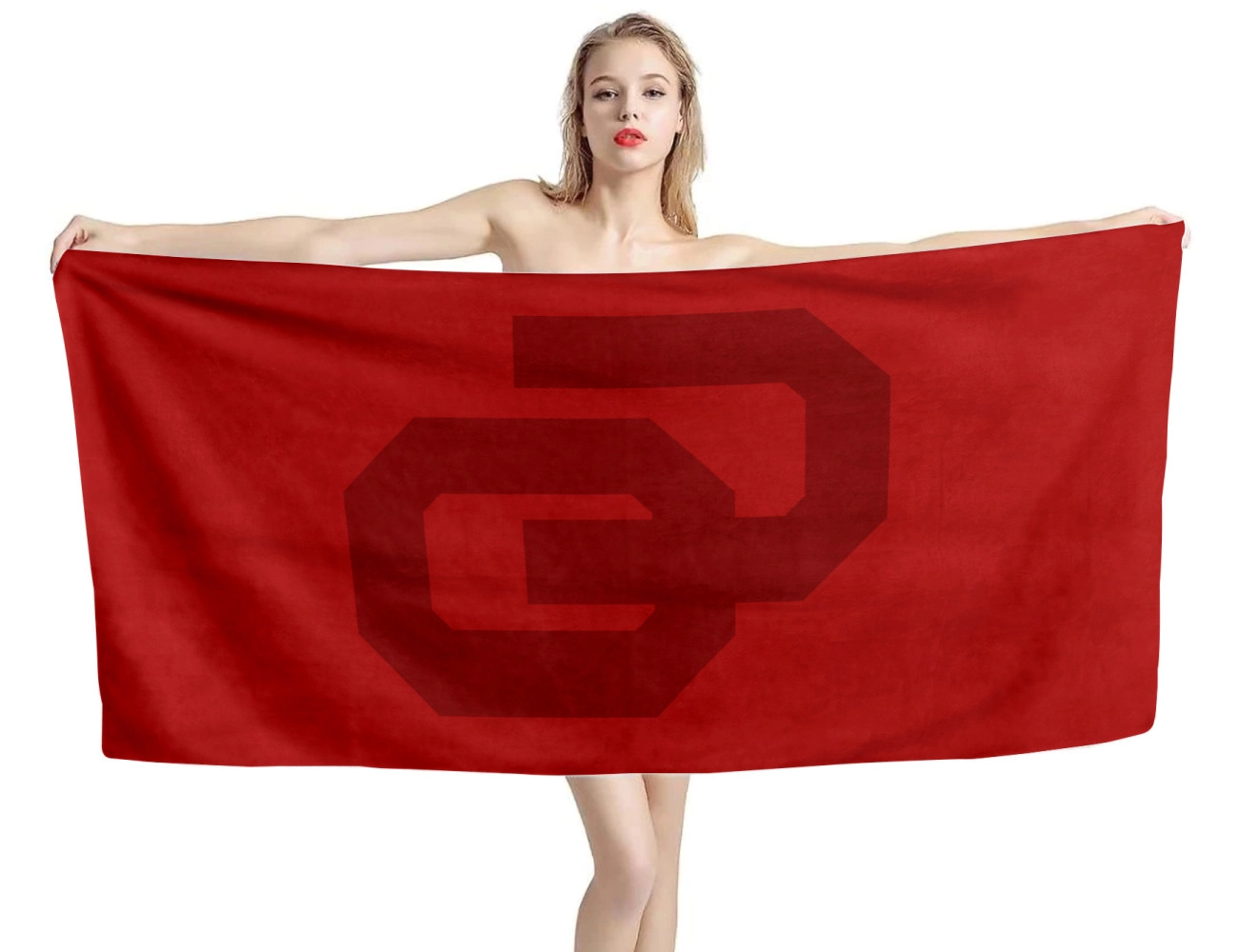 Oklahoma Sooners Beach Towel