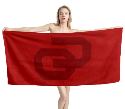 Oklahoma Sooners Beach Towel