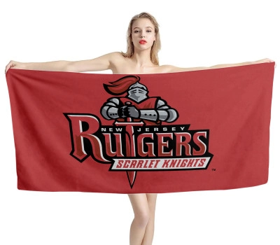 Rutgers Scarlet Knights NCAA Beach Towel