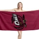 Temple Owls Beach Towel - Image 1