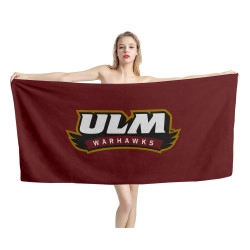 UL Monroe Warhawks Beach Towel