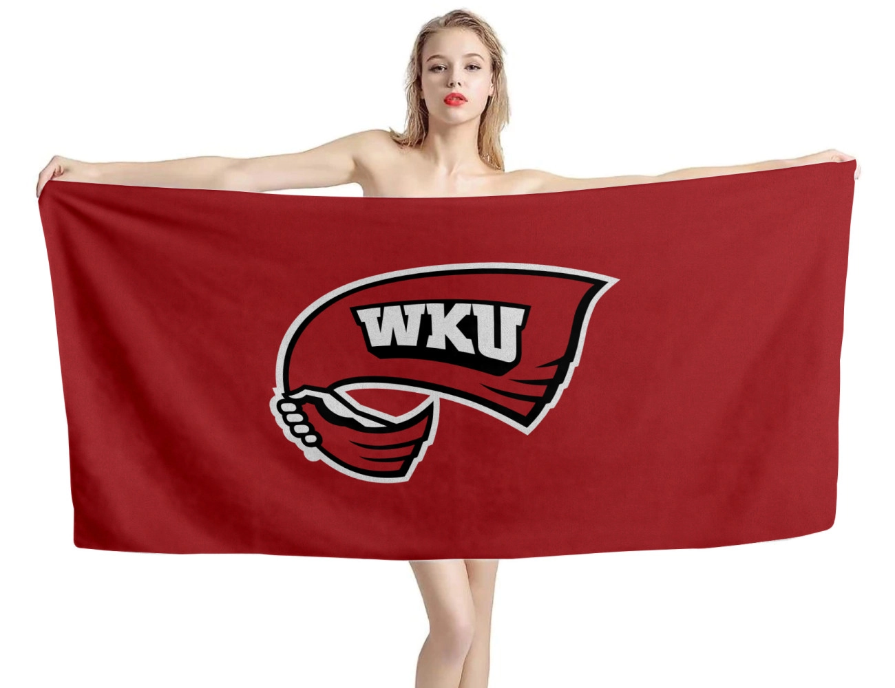 Western Kentucky Hilltoppers Beach Towel
