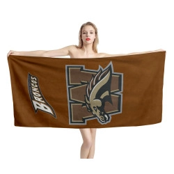 Western Michigan Broncos Beach Towel