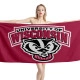 Wisconsin Badgers NCAA Beach Towel - Image 1