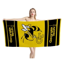 Georgia Tech Beach Towel
