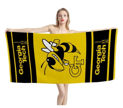 Georgia Tech Beach Towel