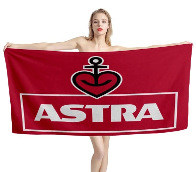 Astra Beer Red Beach Towel