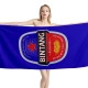 Bintang Beer Blue Beach Towel - Image 1