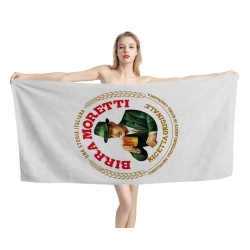 Birra Moretti Bier Weiß Strandtücher