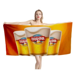 Brahma Chopp Beer Beach Towel