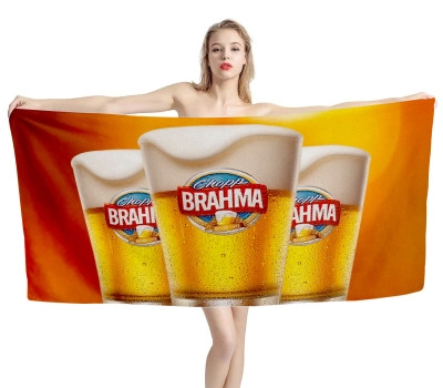 Brahma Chopp Beer Beach Towel