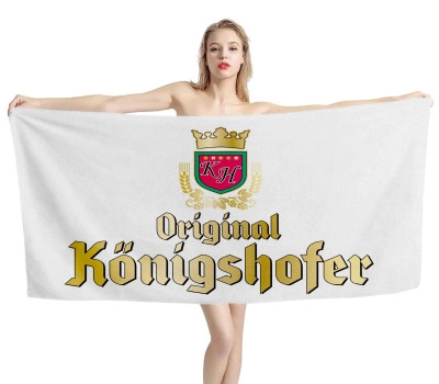 Brauerei Königshof White Beach Towel