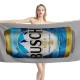 Busch Beer Limited Edition Blue Ken Beach Towel - Image 1