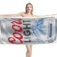 Coors Light Can Logo Beer Beach Towel - Image 1