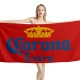 Corona Extra Beer Red Beach Towel - Image 1