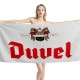Duvel Beer White Beach Towel - Image 1