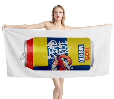 Flying Dog Dead Rise Gose Beer Can Beach Towel