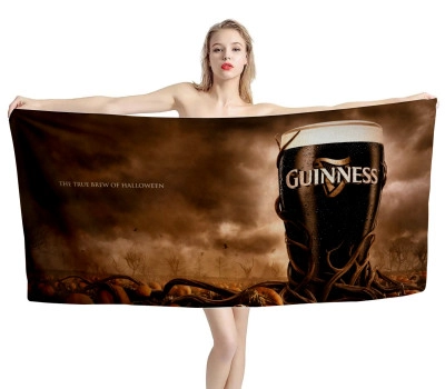 Guinness Beer Beach Towel