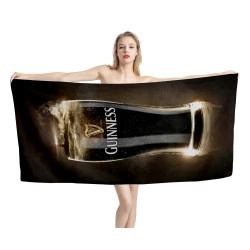 Guinness Glasses Strandtuch