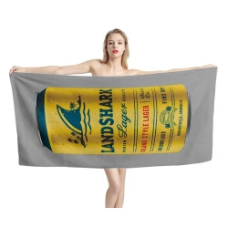 Landshark Lager Can Grau Strandtücher