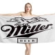 Miller Beer Weiß Beach Towel - Image 1