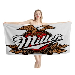  Miller Since 1855 Weiß Strandtücher