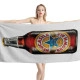 Newcastle Beer White Beach Towel - Image 1