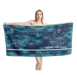 Alfa Romeo Blau Hex Strandtücher 