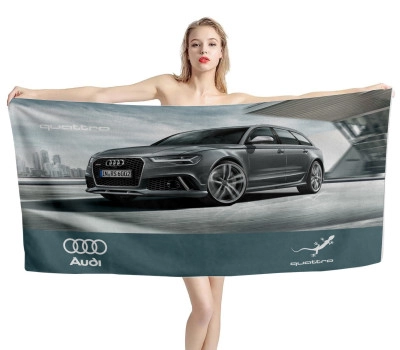 Audi A 6 Beach Towel
