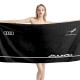 Audi Black Beach Towel - Image 1