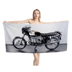1974 BMW R90 S Motorbikes Beach Towel