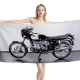 1974 BMW R90 S Motorbikes Beach Towel - Image 1