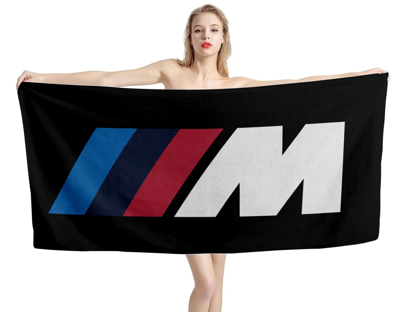 BMW M Power Logo Beach Towel, BMW-F5