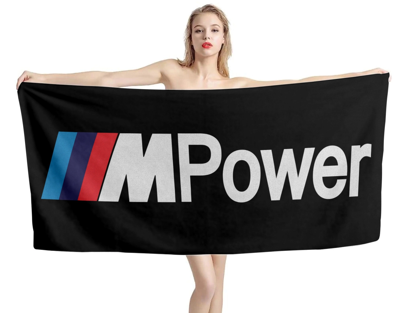 BMW Logo Big M Power Beach Towel, BMW-Power
