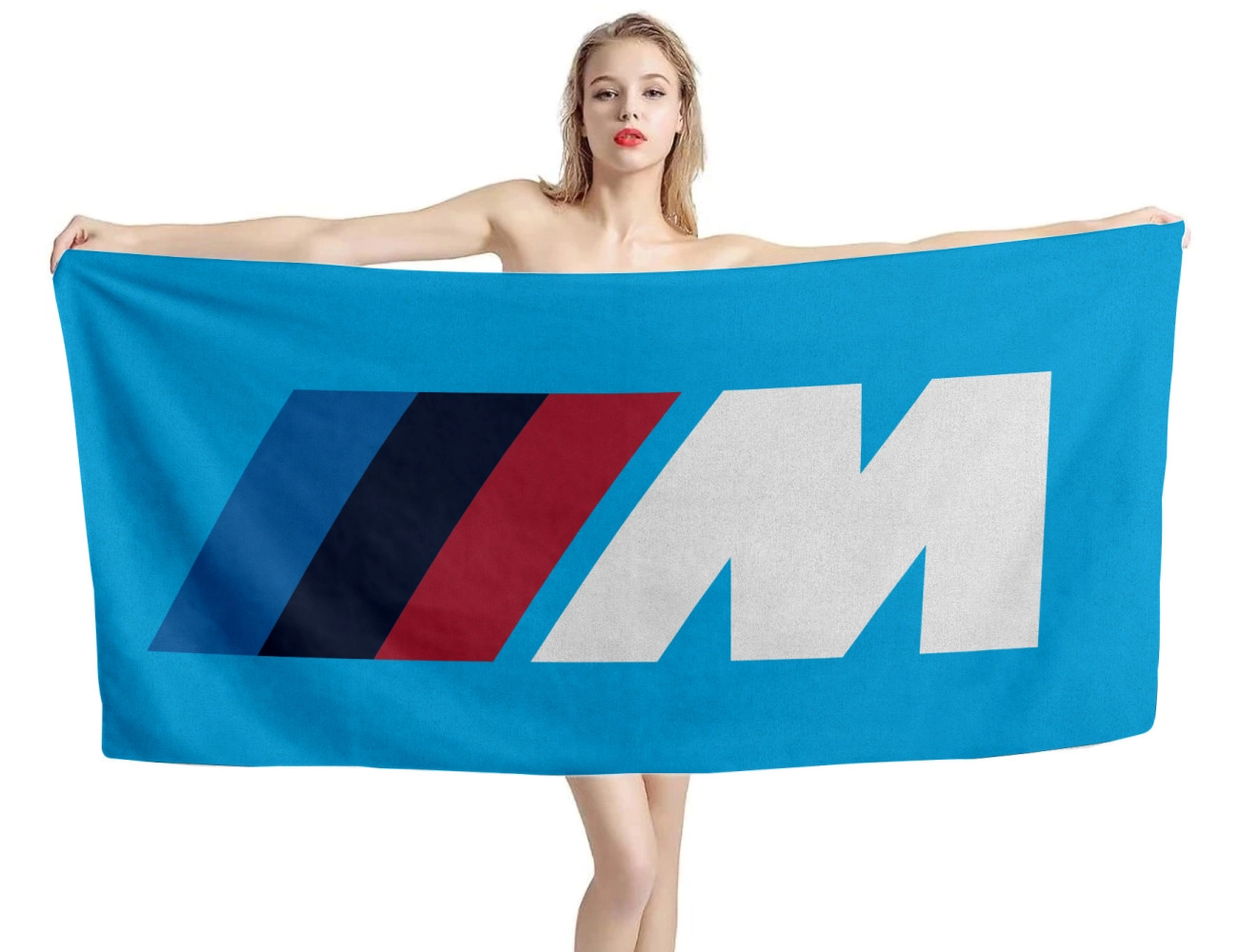 BMW M Power Logo Beach Towel, BMW-F5