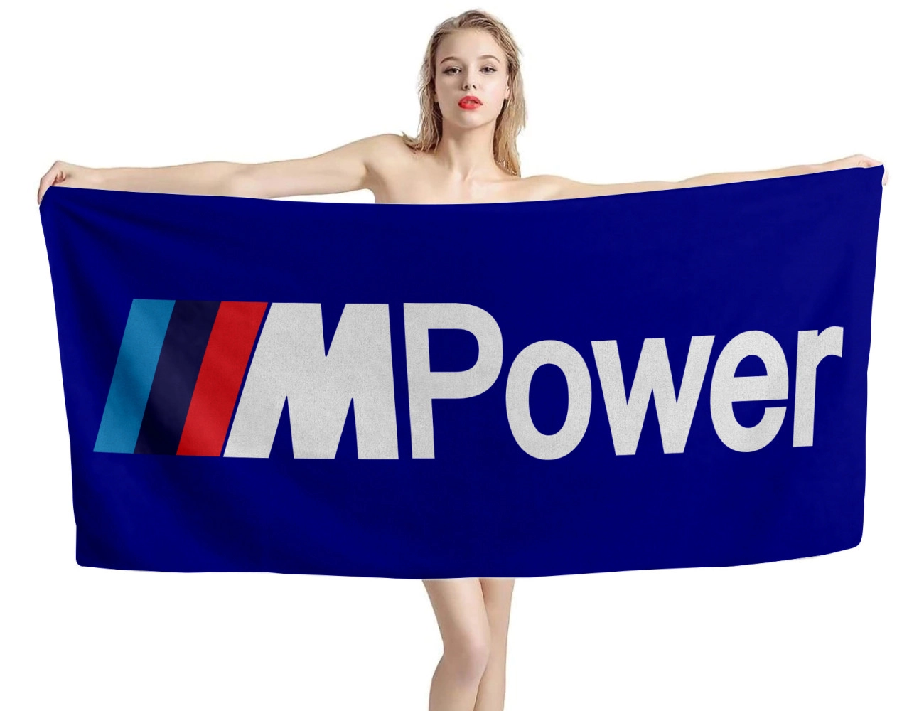 BMW Logo Big M Power Beach Towel, BMW-Power