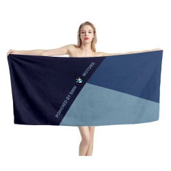Powered by BMW Motors Beach Towel