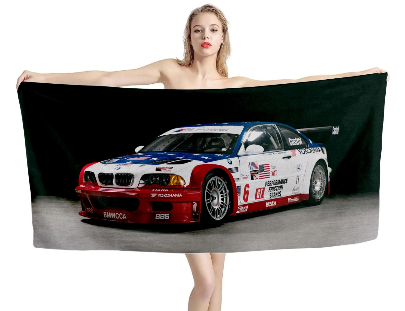 BMW E46 M3 GTR, BMWCAA Yokohama Beach Towel, BMW--GT-4