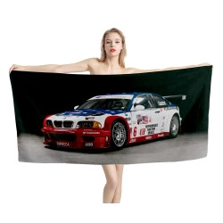 BMW E46 M3 GTR, BMWCAA Yokohama Beach Towel