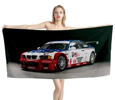 BMW E46 M3 GTR, BMWCAA Yokohama Beach Towel